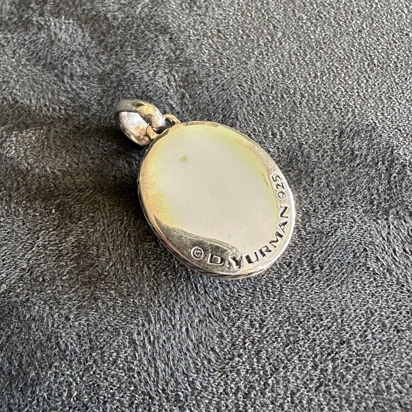 David Yurman Large Petrvs Scarab Pendant in Sterling Silver - RARE - Picture 8 of 15